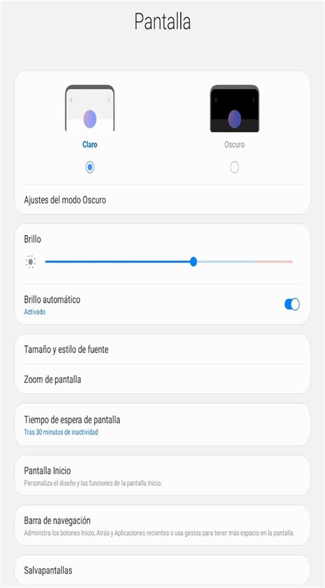 Captura de pantalla de la configuración de accesibilidad en iOS, mostrando opciones para tamaño de texto y zoom.
