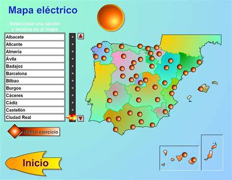 Mapa interactivo de recursos ergonómicos en España