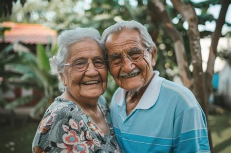 Foto de una pareja de ancianos sonriendo en la playa, mostrando nostalgia por el pasado
