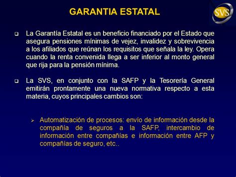 Esquema de funcionamiento de la Garantía Estatal de Pensión Mínima