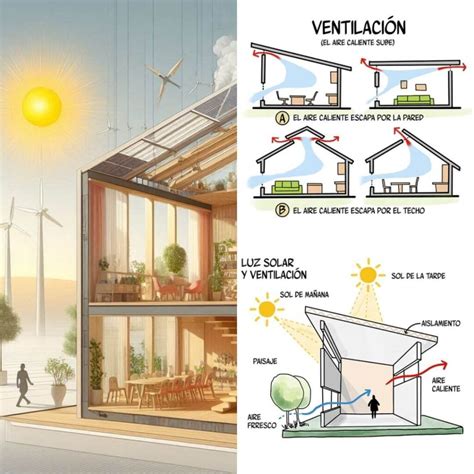 Iluminación y ventilación en un dormitorio