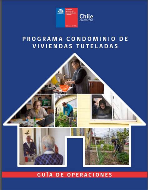 Esquema de un Condominio de Viviendas Tuteladas (CVT) con áreas comunes y viviendas individuales
