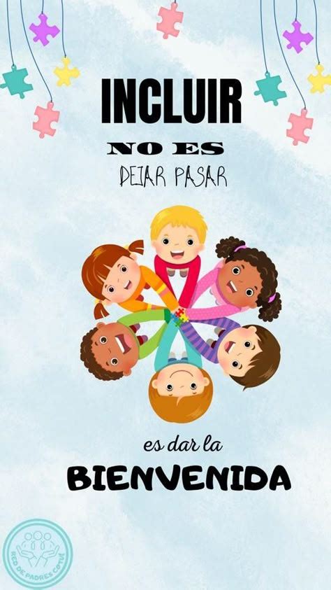 Plantilla de diseño de afiche sobre inclusión con elementos gráficos