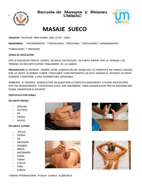 Comparativa de técnicas de masaje sueco y masaje en silla