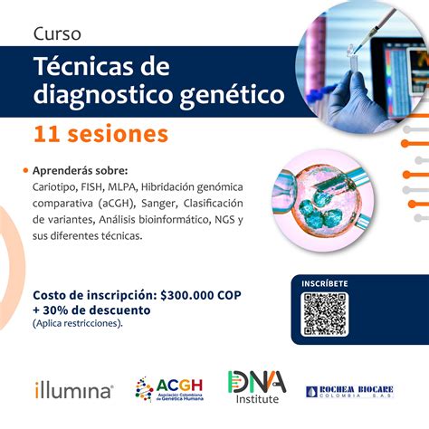 infografía sobre las diferentes técnicas de diagnóstico genético (cariotipo, microarrays, secuenciación)