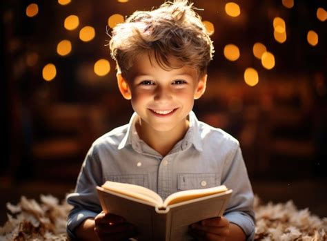Foto temática: cuidador sonriendo mientras lee un libro o realiza una actividad de relajación