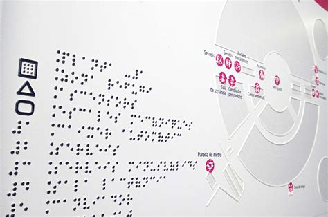 Señalización táctil en braille en un interruptor de luz