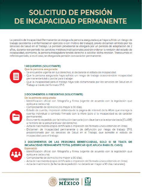 Infografía proceso de solicitud de pensión por incapacidad