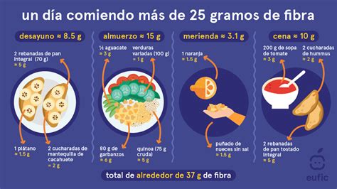 Infografía sobre la ingesta diaria recomendada de fibra y líquidos en adultos mayores