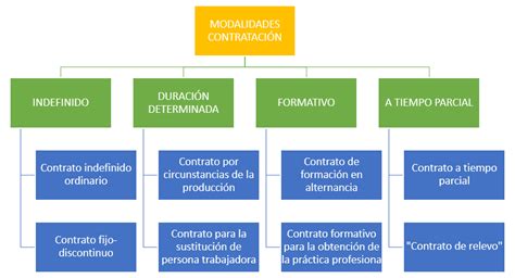 Esquema de las diferentes modalidades de cuidado domiciliario.