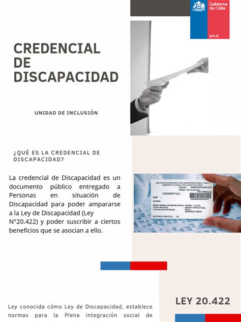 Esquema de las 3 etapas para obtener la credencial de discapacidad en Chile (Calificación, Certificación, Inscripción)