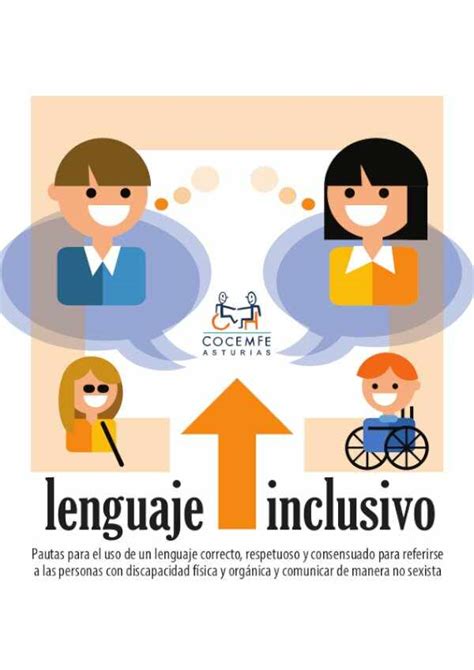 Ilustración sobre el uso de lenguaje inclusivo y respetuoso