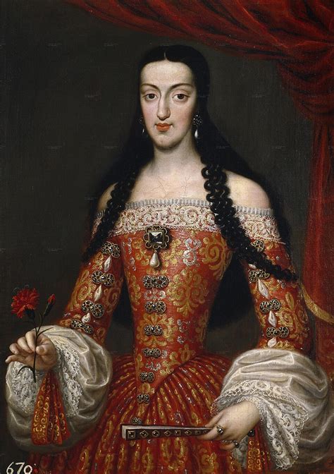Retrato de María Luisa de Orleans, reina de España, por José García Hidalgo