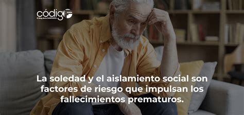 Infografía: Riesgos para la salud asociados a la soledad y el aislamiento social en adultos mayores