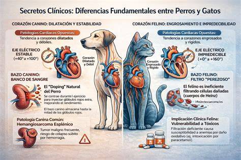 Infografía: Signos de vejez en perros y gatos, diferencias entre especies, cronología por tamaño
