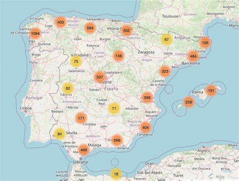 Mapa de atención: 50 centros Kivet en España y Portugal