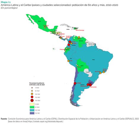 Mapa de vulnerabilidad rural y envejecimiento en América Latina
