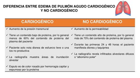 Diagrama de ruta de edema cardiogénico vs no cardiogénico