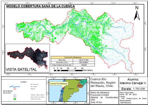 Infografía: Red Hidrométrica de la DGA Maule en la cuenca del Mataquito