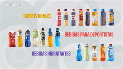 Esquema comparativo entre bebidas deportivas y bebidas energéticas