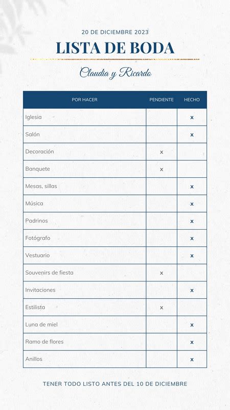 Esquema de planificación: presupuesto, elección de lugar, lista de invitados y temática personalizada.