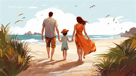 ilustracion de una familia disfrutando de un respiro mientras su ser querido está en un centro de día