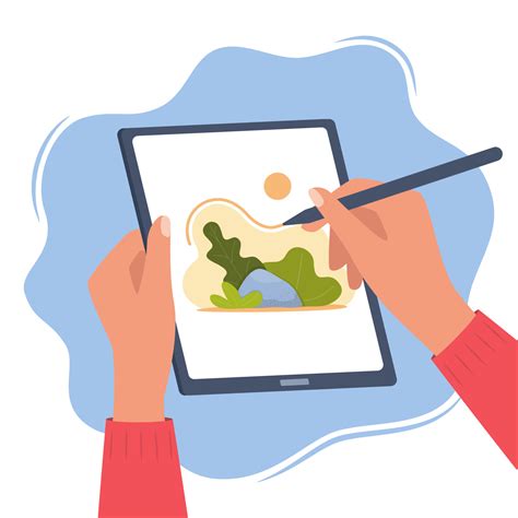 ilustracion de una tablet mostrando una actividad educativa accesible