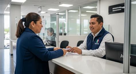 Oficina municipal o centro de trámites con personas
