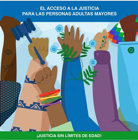 Iconografía sobre los programas de protección legal y acceso a la justicia para personas mayores en Chile