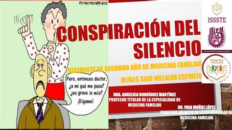 Esquema de las consecuencias de la conspiración del silencio para el paciente y la familia.