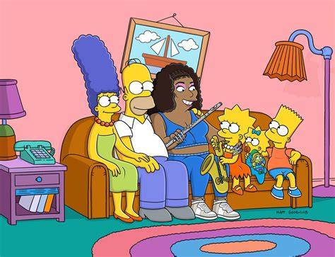 Infografía: Evolución de personajes adultos mayores en Los Simpson