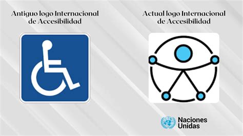 Logo de accesibilidad de la ONU de 2015