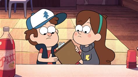 Stan Pines guiando a Dipper y Mabel en la Cabaña del Misterio