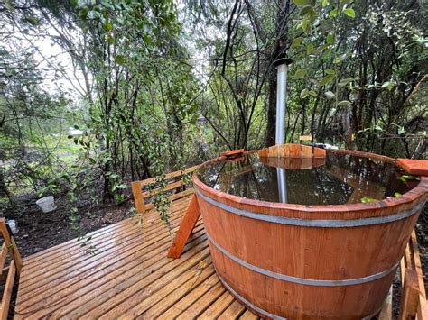 Foto de una cabaña acogedora con tinajas en Nueva Imperial