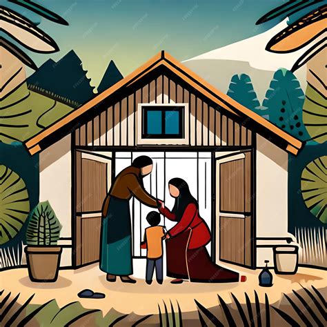 Foto de personas siendo acogidas en un centro de Hogar de Cristo