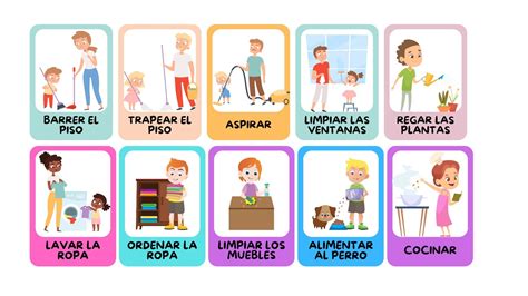 Ilustraciones de adaptaciones comunes en el hogar y en lugares públicos para personas con discapacidad (rampas, barras de apoyo, señalización braille).