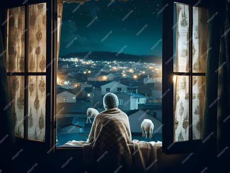 Persona mayor mirando por la ventana con un sentimiento de nostalgia en Navidad