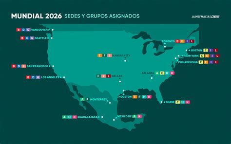 Mapa de las sedes de ILC Global Alliance