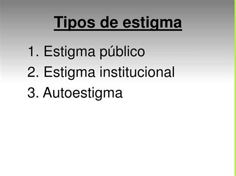 Infografía sobre los diferentes tipos de estigma (público, autoestigma, estructural)