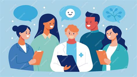 Ilustración de un equipo multidisciplinario (kinesiólogo, psicólogo, trabajador social) asistiendo a un adulto mayor en su hogar