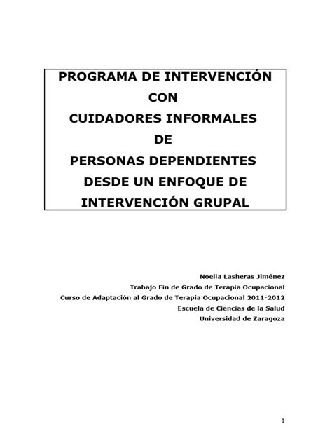 Esquema: elementos clave para el apoyo a cuidadores informales