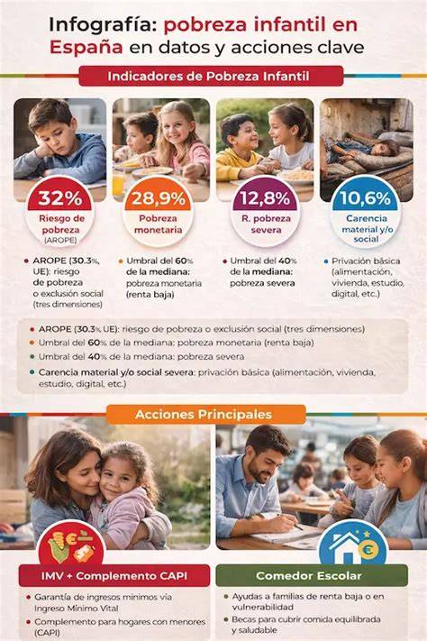 Infografía: pobreza infantil en Galvarino y condiciones básicas