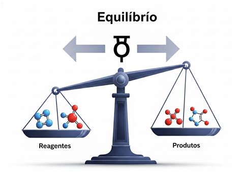 Esquema que ilustra el concepto de equilibrio o equivalencia química, mostrando balanzas o proporciones de elementos.