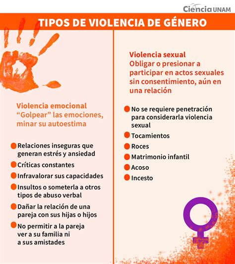 Ilustración que representa las diferentes formas de violencia contra la mujer, incluyendo las mencionadas en la ley.