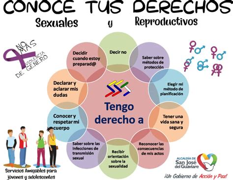 Esquema de los derechos sexuales y reproductivos en el marco legal internacional