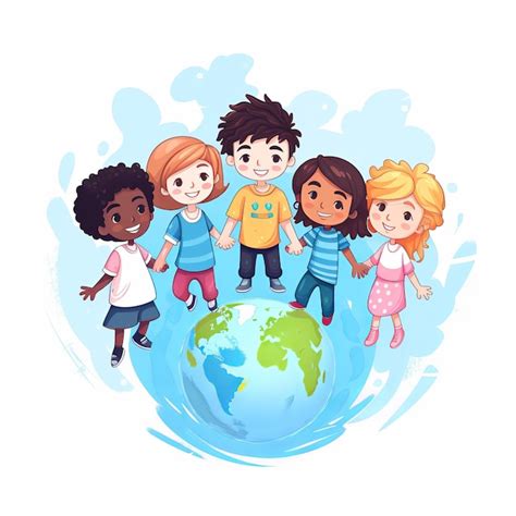 Niños de diferentes culturas participando en actividades de Infancia Misionera