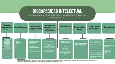 Esquema de las diferentes pruebas diagnósticas para la discapacidad intelectual