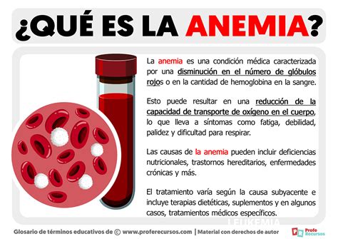 Infografía: Tres mecanismos fundamentales que producen la anemia: pérdida de sangre, producción insuficiente de glóbulos rojos, destrucción excesiva de glóbulos rojos