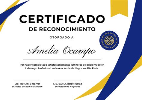 Ejemplo de documentos requeridos para reconocimiento de títulos