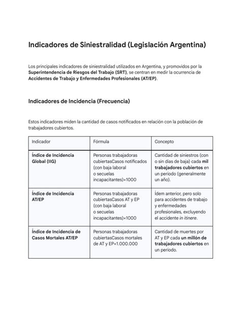 Infografía que detalla los indicadores de siniestralidad laboral y salud ocupacional en el sector público